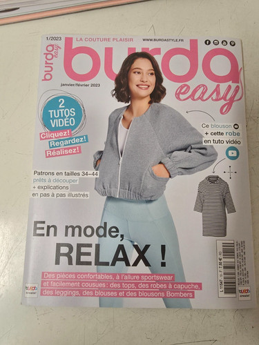 Magazine burda easy 2023 - magazine, 01/2023