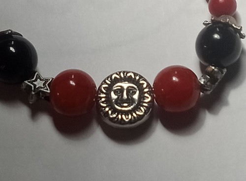 Collana girocollo sole - girocollo, sole/luna