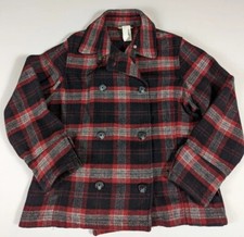 Woolrich Cappotto Nero Rosso