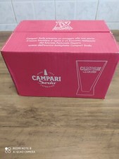 Bicchieri Campari set 12 pezzi