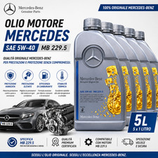 OLIO MOTORE MERCEDES 5W40 MB