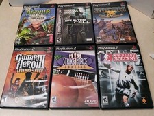Videogioco PS2 Lotto 6 Giochi