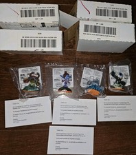 4 NUOVI Skylanders Giants Sidekicks Frito Lay Promo Thumpling Barkley Mini Jini