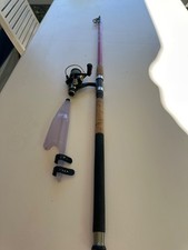 canna da pesca in carbonio Camor con mulinello Ryobi