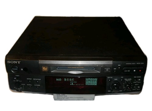 Sony mds s38 minidisc - minidisc, deck
