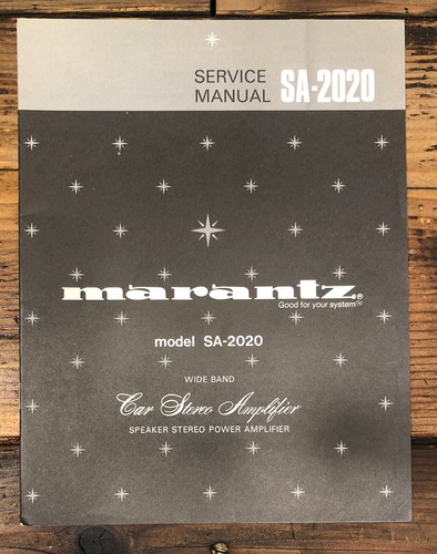 Marantz 2020 sa2020 - marantz, sa-2020