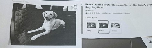 Frisco coprisedile posteriore - frisco,