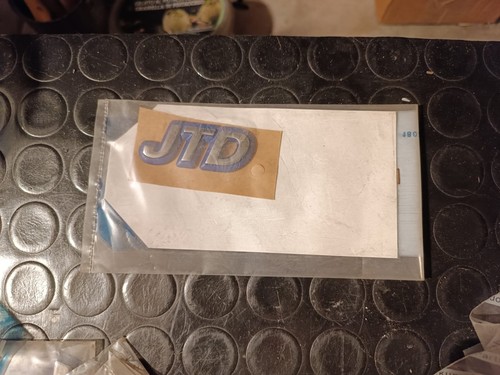 Logo posteriore jtd fiat - ,