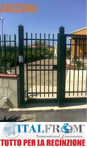 Cancello pedonale elettrico - pedonale,