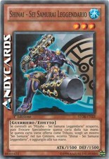 SHINAI - SEI SAMURAI LEGGENDARIO • (Legendary Six) • Comune • STOR IT023 • 1Ed