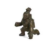 Bronzo Antico Statua Di Bala