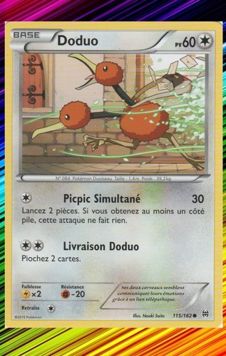 Doduo xy8 impulsion turbo - -, xy8:impulsion
