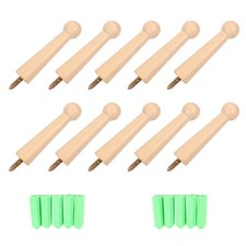 10 Pezzi Ganci Appendiabiti in