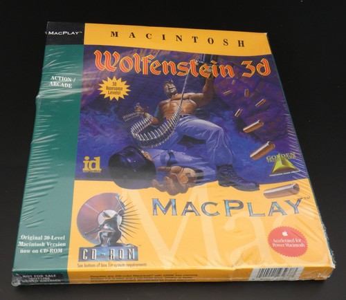 Wolfenstein mac apple cd - 3d,