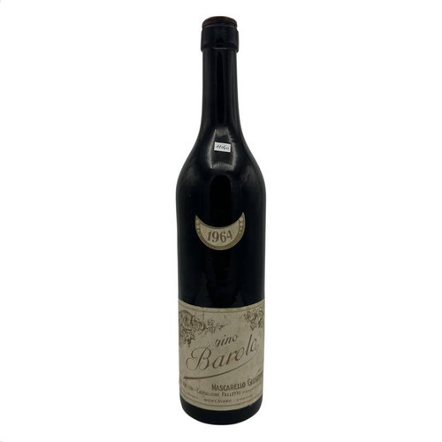 Vintage bottle mascarello - vintage,