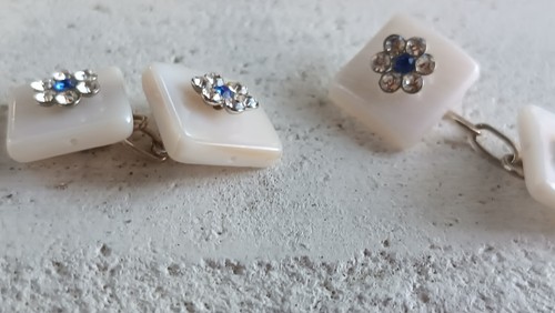 Gemelli vintage fiore - gemelli,