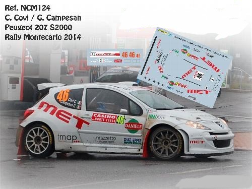 Decals peugeot 207 s2000 - decals,