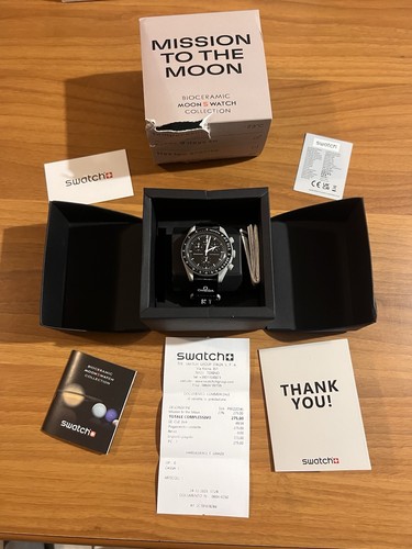 Omega swatch moonwatch - x,
