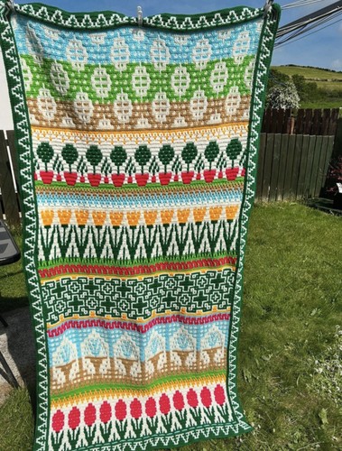 Coperta fatta mano - coperta, a