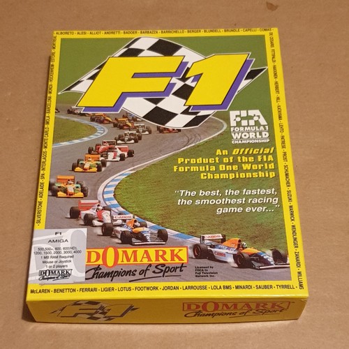 Amiga domark completo big - amiga, f1