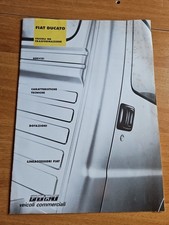Depliant Fiat Ducato Servizi Caratteristiche Lingua Italiana 8 Pagine 03/2002