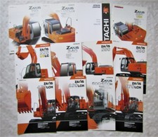 12 depliant Hitachi Zaxis 110