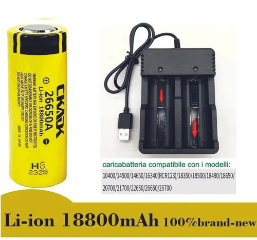 Batteria ricaricabile litio