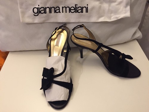 Sandali gianna meliani neri - gianna,