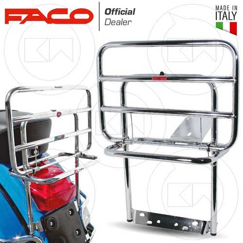 Portapacchi posteriore cromato - portapacchi,