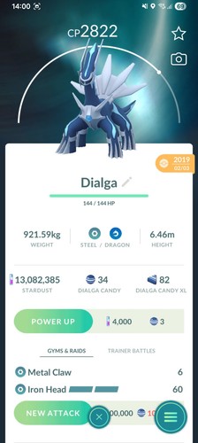 Dialga pokemon alterato - dialga,