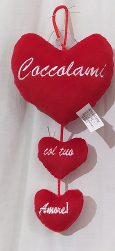 113 cuore peluche con - 113-,