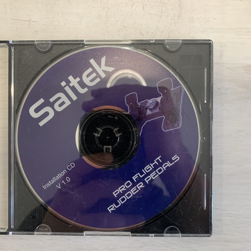Saitek pro flight rudder - saitek,