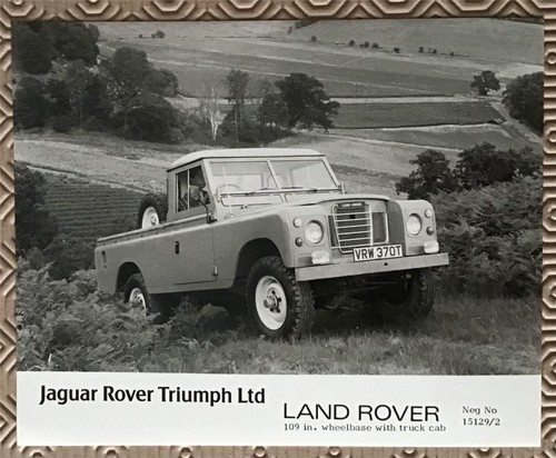 Land rover 109in wheelbase - rover,