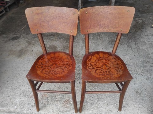 Coppia sedie legno - coppia,