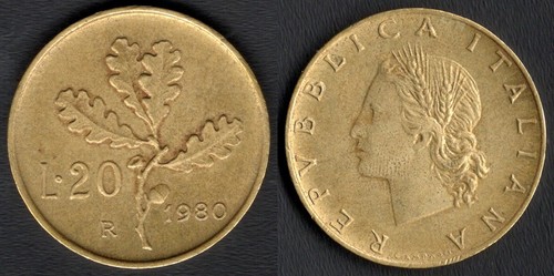 Italia lire 1980 - italia, lire,