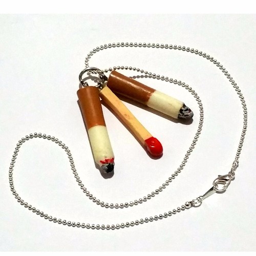 Collana unisex argento con - in,