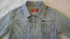 DIESEL GIACCA GIUBETTO GIUBOTTO GIUBBINO JEANS BIMBO BIMBA TAGLIA S ANNI 6/8
