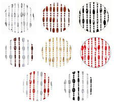 Tenda Perline Colorate In PVC Antimosca Universale per Porta Finestra 8Varianti