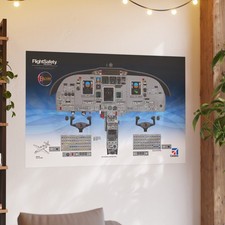 Poster quadro strumenti cabina