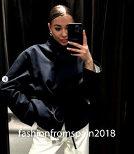 PARKA CON CINTURA ZARA NUOVO