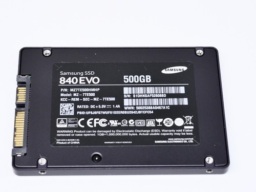 Samsung 840 evo 500gb - evo, 2.5"
