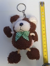 KEYRING PORTACHIAVI FIORUCCI PELUCHE ORSETTO VINTAGE