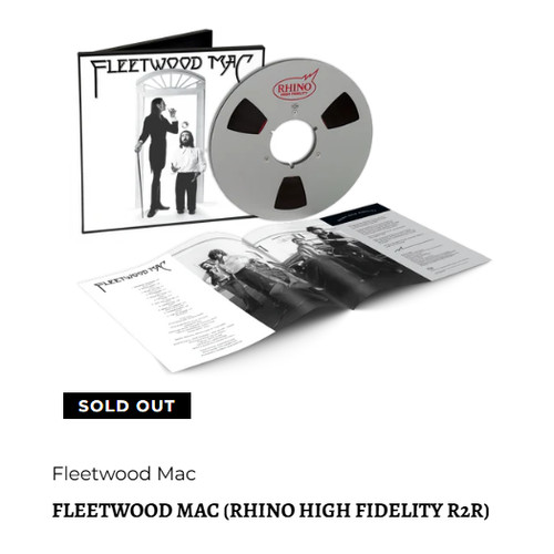 Fleetwood mac rhino - fleetwood, high