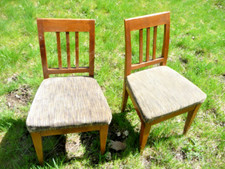 1 paio di sedie Biedermeier in