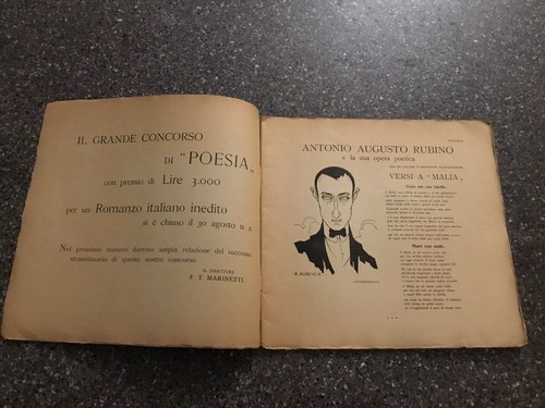 Poesia rassegna marinetti 1908 - marinetti,