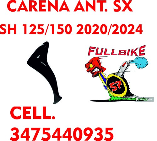 Carena anteriore 125 150 - sx, sh