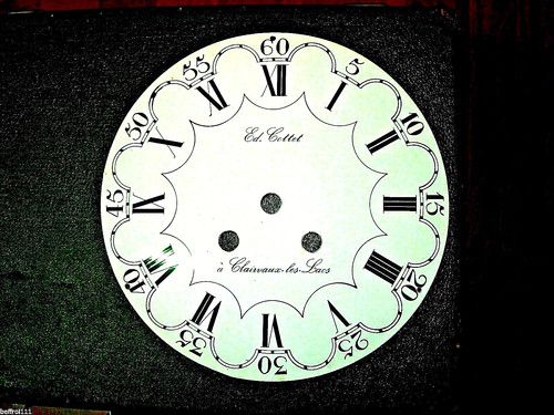 Quadrante orologio comtoise