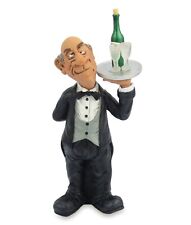 Statuetta Mestieri Funny Collection Les Alpes Cameriere 014 12037 Caricatura