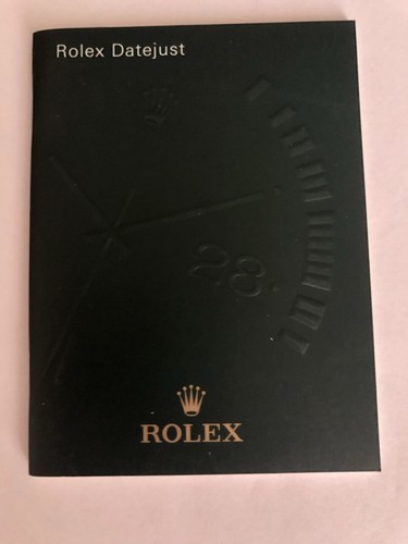 Libretto rolex datejust - rolex, 1/2006