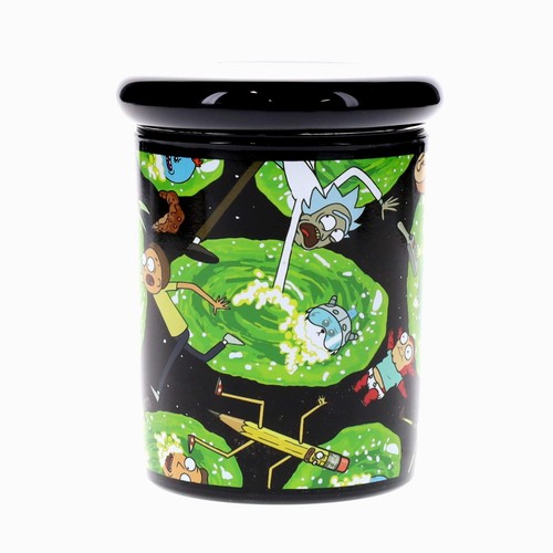 Rick morty portal barattolo - rick,